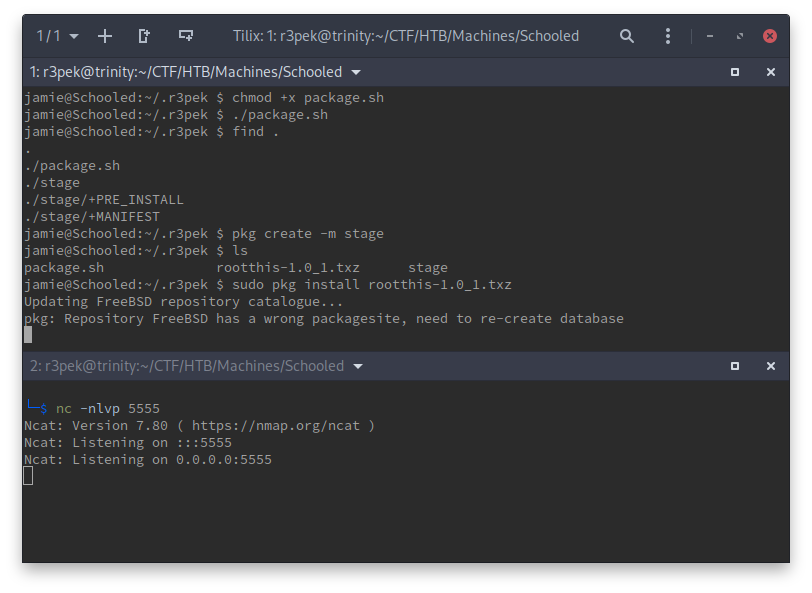 root-revshell-fail