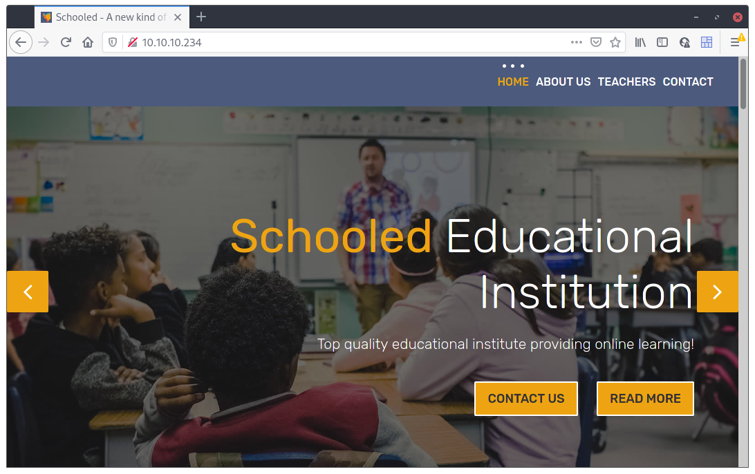 website